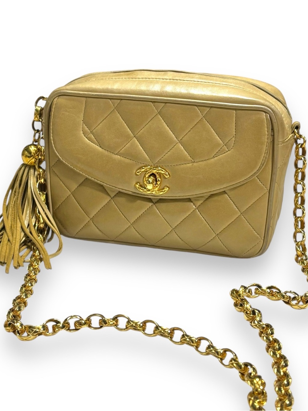 1991'-94' Vintage CHANEL Bijoux Tassel Bag